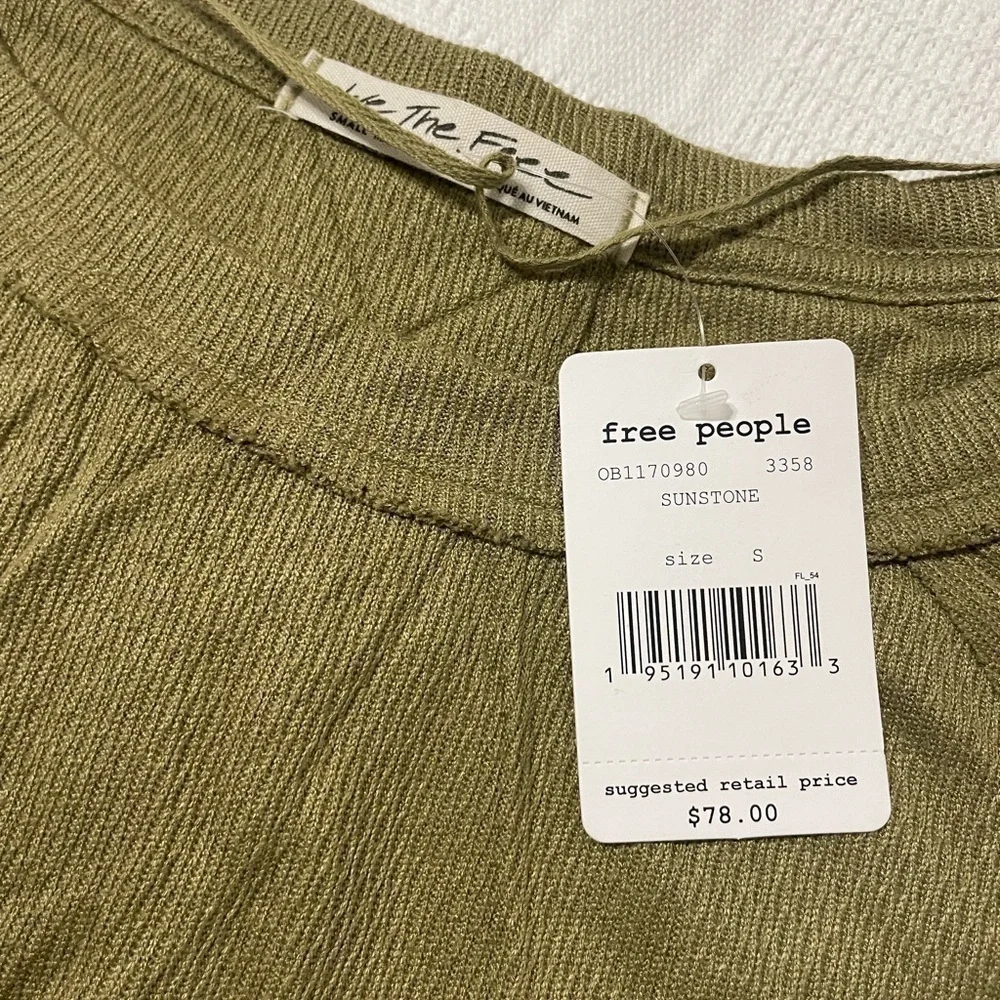 Free People Snowy Thermal Sunstone Size S